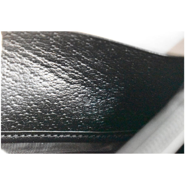 GUCCI Ophidia GG Web Leather Wallet On Chain Bag Black 546592