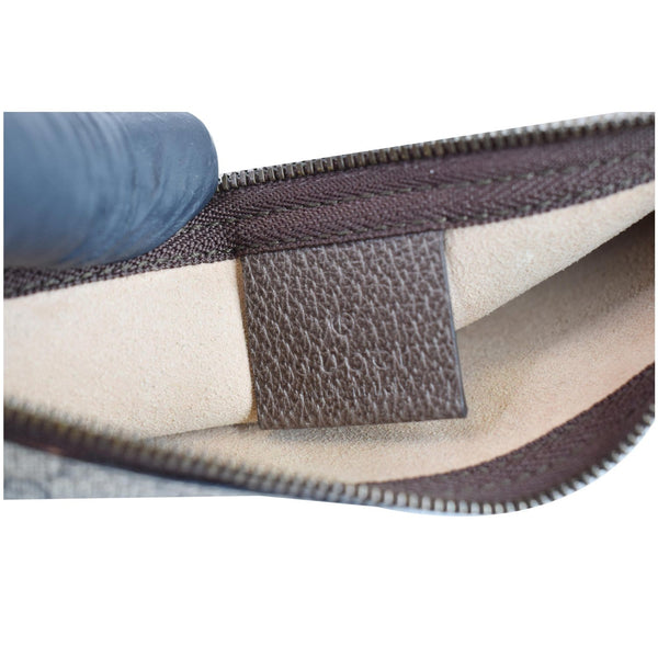 GUCCI Ophidia Soft GG Supreme Pouch Wristlet Beige - LV Logo