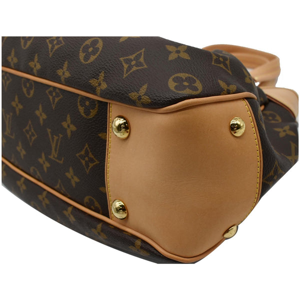 LOUIS VUITTON Boetie PM Monogram Canvas Shoulder Bag Brown