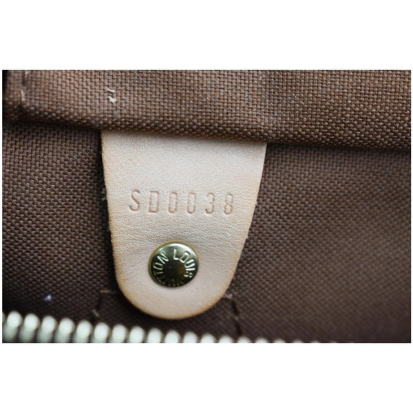LOUIS VUITTON Speedy 30 Monogram Canvas Satchel Bag Brown
