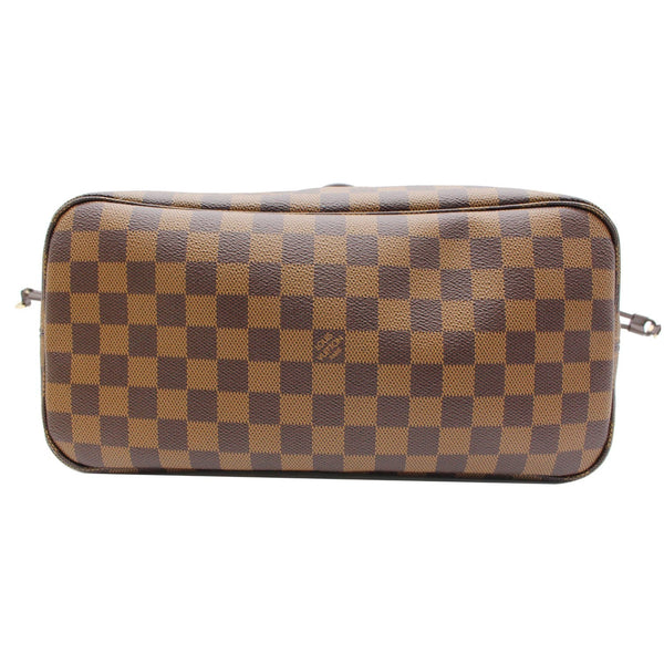 Louis Vuitton Neverfull MM Damier Ebene Tote Bag bottom preview