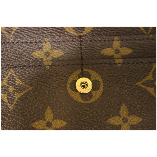 Louis Vuitton Sarah NM Monogram Canvas Wallet women