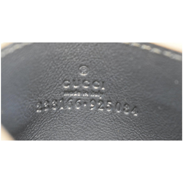 Gucci Guccissima Leather Signature Card Case - DDH