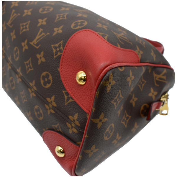 LOUIS VUITTON Retiro NM Monogram Canvas 2Way Shoulder Bag Red