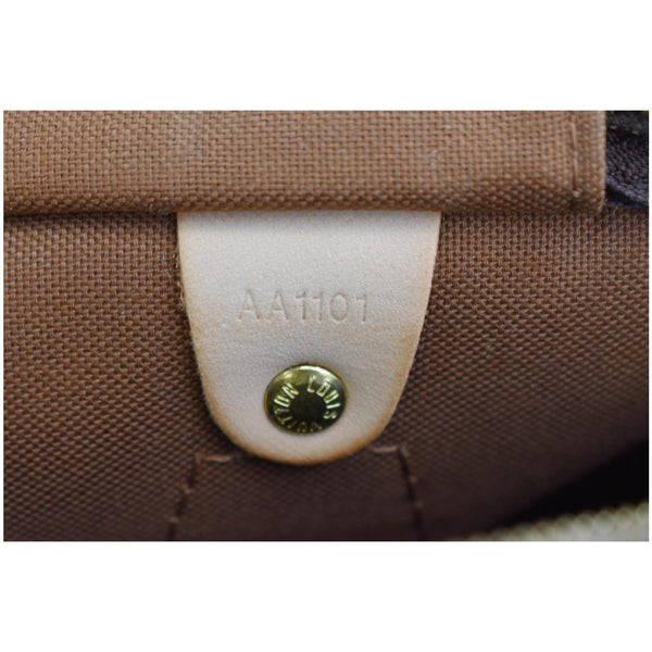 LOUIS VUITTON Speedy 30 Bandouliere Monogram Canvas Shoulder Bag Brown