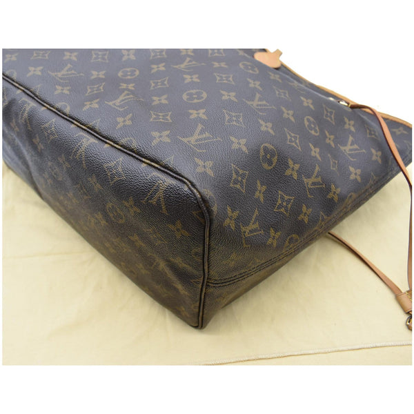 LOUIS VUITTON Neverfull GM Monogram Canvas Tote Bag Brown