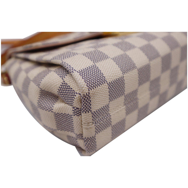 Louis Vuitton Croisette Damier Azur Satchel Crossbody Bag