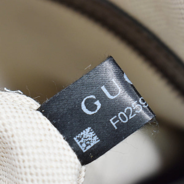 Gucci Neo Vintage Supreme Monogram Web Duffel Travel Bag