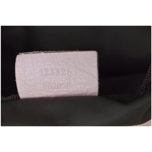 Gucci Large Diaper GG Supreme Canvas Shoulder Bag Pink