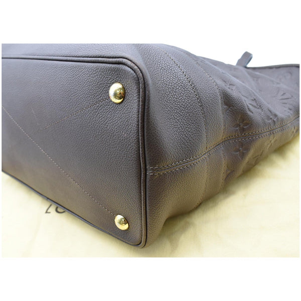 LOUIS VUITTON Citadine Monogram Empreinte Leather Shoulder Bag Plum