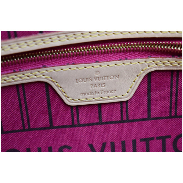 LOUIS VUITTON Neverfull PM Monogram Canvas Tote Bag Brown