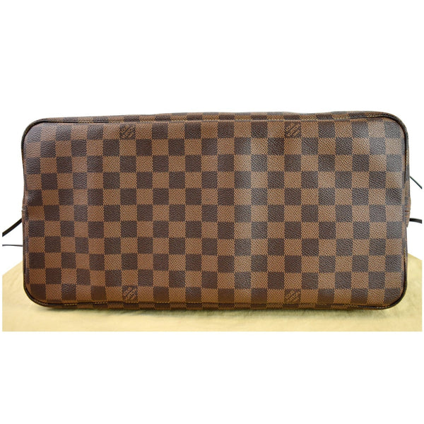 LOUIS VUITTON Neverfull GM Damier Ebene Tote Shoulder Bag Brown
