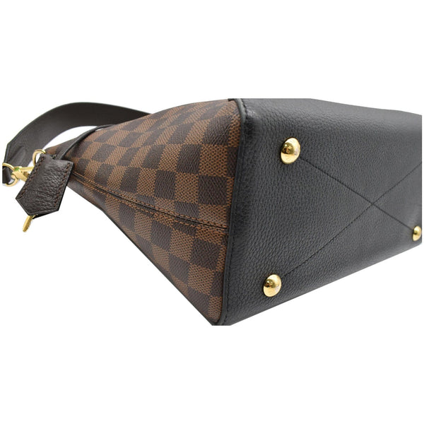 LOUIS VUITTON Hyde Park Damier Ebene Shoulder Bag Brown