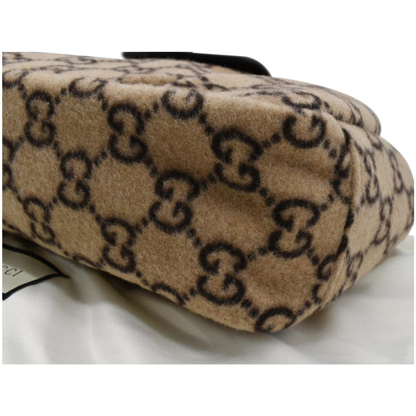 GUCCI Children's GG Supreme Wool Tote Bag Beige 686159