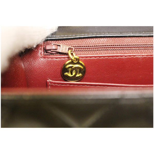 CHANEL Classic Flap XL Maxi Jumbo Quilted Lambskin Shoulder Bag Black