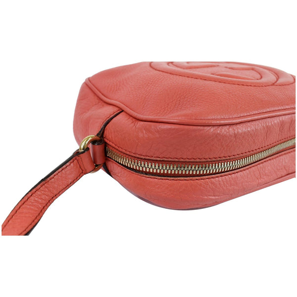 Gucci Soho Disco Pebbled Leather Small Crossbody Bag - excellent color