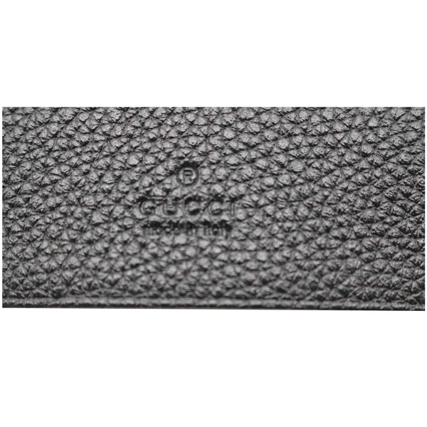 Gucci Zumi Mini Grainy Leather Chain Wallet - serial code