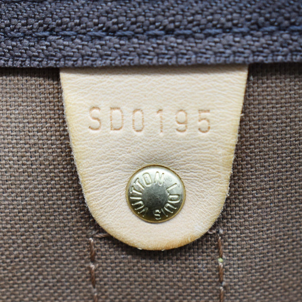 Louis Vuitton Keepall 55 Monogram Canvas Travel Bag Brown