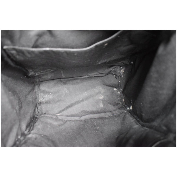 YVES SAINT LAURENT Hunting Rucksack Canvas Backpack Bag Black