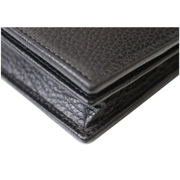 left view - Gucci Textured Leather Swing Women handbag