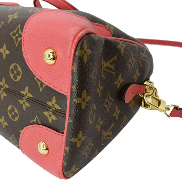 LOUIS VUITTON Retiro NM Monogram Canvas 2Way Shoulder Bag Red