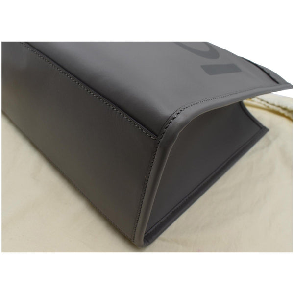 Fendi Sunshine Plexiglass Medium Leather Shopper Tote Bag