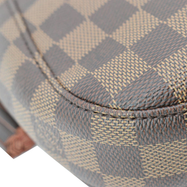 LOUIS VUITTON South Bank Besace Damier Ebene Crossbody Bag Brown