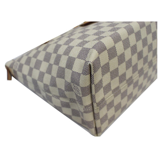 LOUIS VUITTON Iena PM Damier Azur Shoulder Bag White