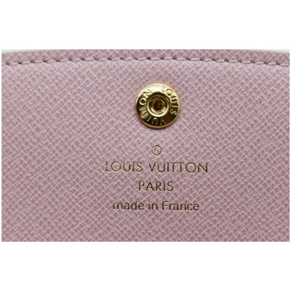 LOUIS VUITTON Emilie Damier Azur Wallet White