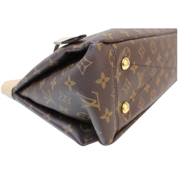 Corner View LV Pallas Chain Shopper Monogram Canvas Bag