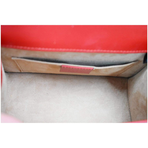 Gucci Sylvie Mini Leather Crossbody Bag inner preview