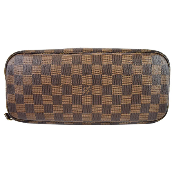 LOUIS VUITTON Neverfull PM Damier Ebene Shoulder Bag Brown