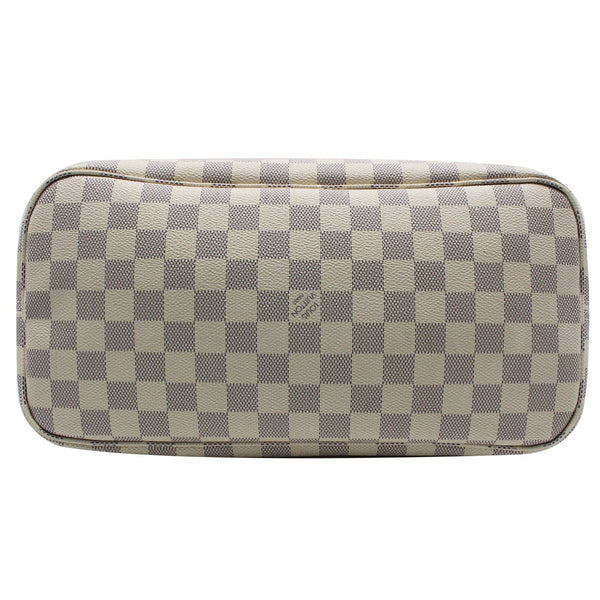 Louis Vuitton Neverfull MM Damier Azur Tote Shoulder Bag