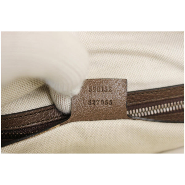 Gucci Ophidia GG Large Carry-On Canvas Duffle Bag code tags