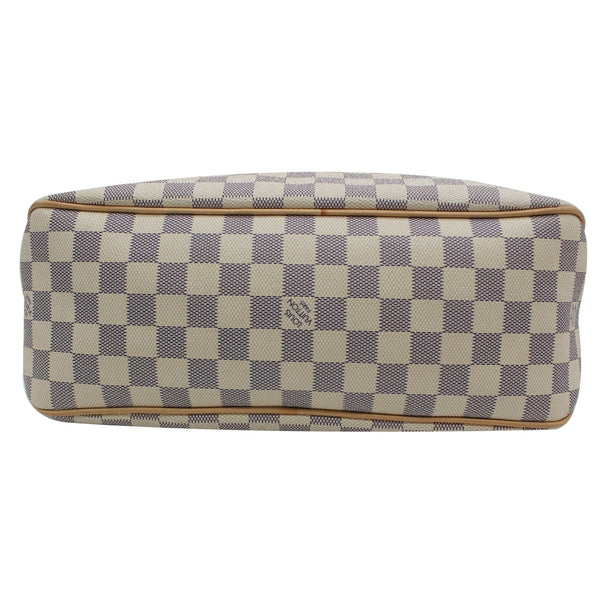 LOUIS VUITTON Delightful PM Damier Azur Hobo Bag White