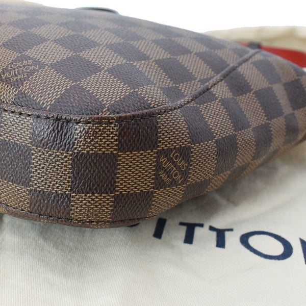LOUIS VUITTON South Bank Besace Damier Ebene Crossbody Bag Brown