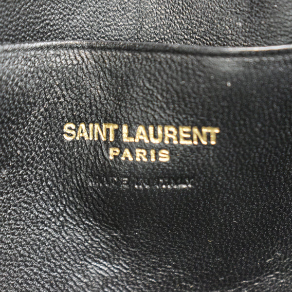 YVES SAINT LAURENT Mini Lou Matelasse Leather Camera Bag White