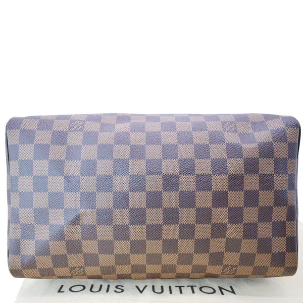 LOUIS VUITTON Speedy 30 Damier Ebene Satchel Bag Brown