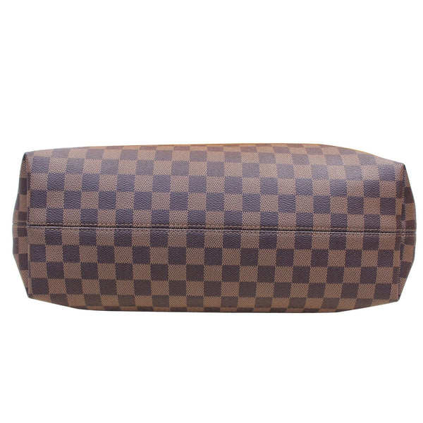 LOUIS VUITTON Graceful MM Damier Ebene Shoulder Bag Brown