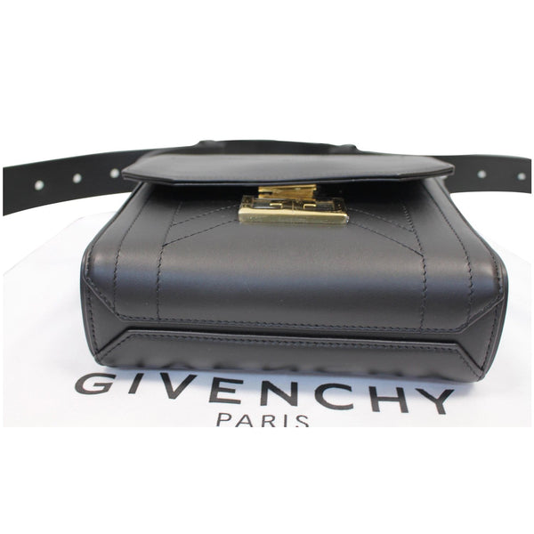 GIVENCHY Small Eden Smooth Leather Shoulder Bag Black