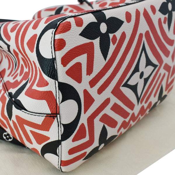 LOUIS VUITTON Crafty NeoNoe MM Monogram Canvas Shoulder Bag Red