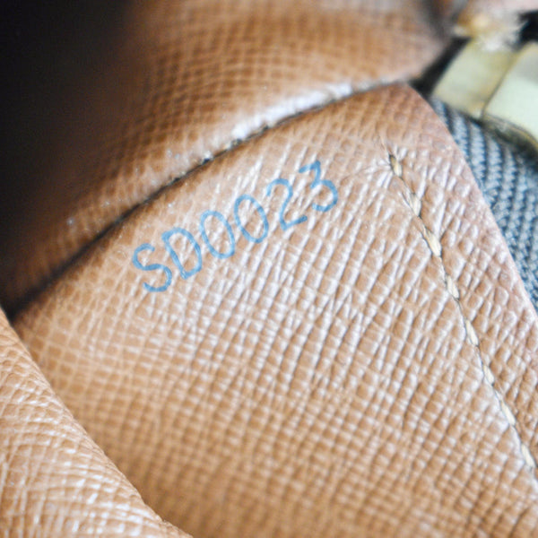 LOUIS VUITTON Papillon 30 Monogram Canvas Satchel Bag Brown