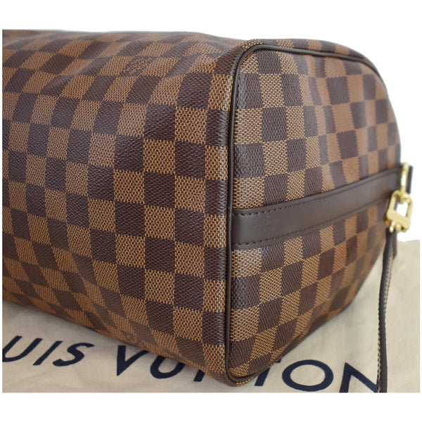 LOUIS VUITTON Speedy 30 Bandouliere Damier Ebene Shoulder Bag Brown