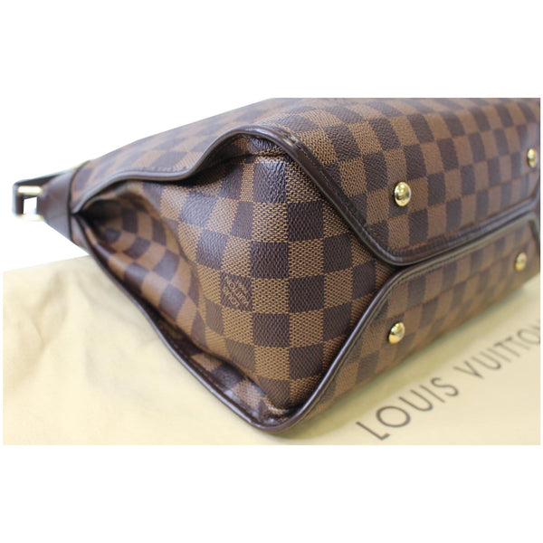 Louis Vuitton Duomo Damier Ebene Crossbody Bag seams