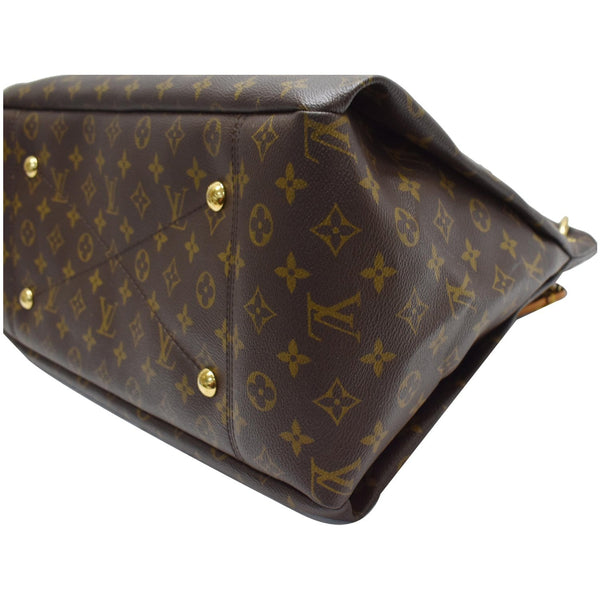 LOUIS VUITTON Artsy MM Monogram Canvas Shoulder Bag Brown