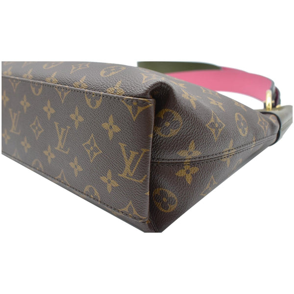 LOUIS VUITTON Tuileries Besace Monogram Canvas Shoulder Bag Olive