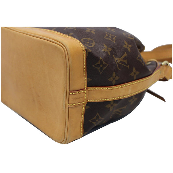 Louis Vuitton Petit Noe NM Monogram Canvas seams Bag