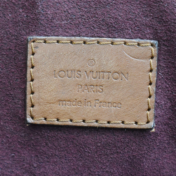 LOUIS VUITTON Belmont Damier Ebene Shoulder Bag Brown