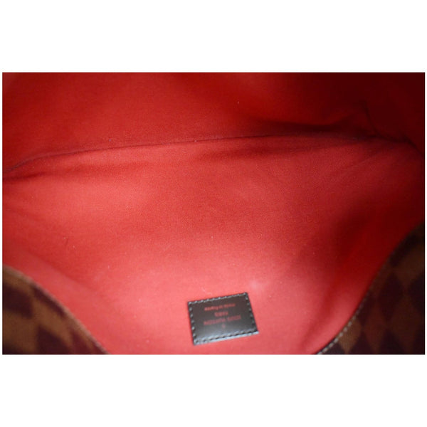 LOUIS VUITTON Bloomsbury PM Damier Ebene Crossbody Bag Brown