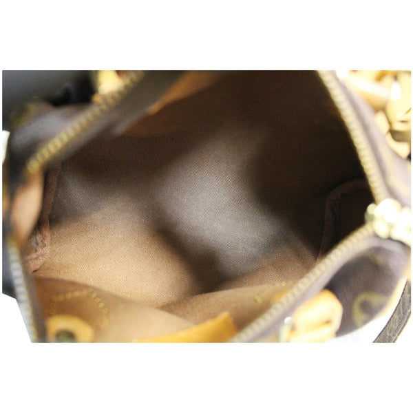 inside look lv Mini Speedy Monogram Canvas Shoulder Bag
